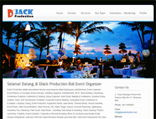 Tablet Screenshot of djackproduction.com